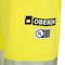 Oberon Hi-Vis 100% FR/Arc-Rated 12 oz Hoodie, Zipper Closure, Detachable Hood, Hi-Vis Yellow, M ZFC206-M - alternate 4